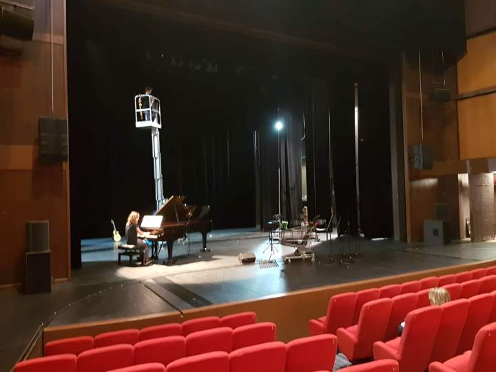 Répétition d'un spectacle Foix